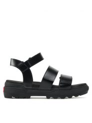 Vans Sandały Colfax Sandal VN0A4BWMBLK1 Czarny. Czarne sandały Vans, bez wzorów, ze skóry, bez obcasa, na płaskiej podeszwie, bez zapięcia. Za 319.99 zł.