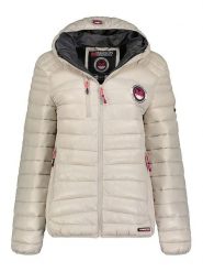 Maison Montaigne Kurtka pikowana "Bambmai" w kolorze kremowym rozmiar: S. Brązowe kurtki Maison Montaigne, s, z aplikacjami, bez kaptura. Za 136.45 zł.