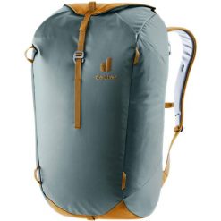 Plecak wspinaczkowy Deuter Gravity Motion - teal/cinnamon. Szare plecaki Deuter, bez wzorów, bez dodatków. Za 396.99 zł.
