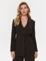 Boss Marynarka Jikela 1 50500794 Czarny Oversize. Czarne marynarki i żakiety Boss, bez wzorów, z syntetyku, bez ramiączek. Za 2,189.00 zł.