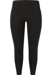 Damskie legginsy Q Sportswear Thalia. Czarne legginsy ENDURANCE Q, bez wzorów, z materiału, eleganckie. Za 218.00 zł.