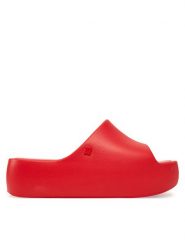 Melissa Klapki Melissa Free Platform Slide Ad 35859 Czerwony. Czerwone klapki Melissa, bez wzorów, z tworzywa sztucznego, bez obcasa, bez zapięcia. Za 419.99 zł.