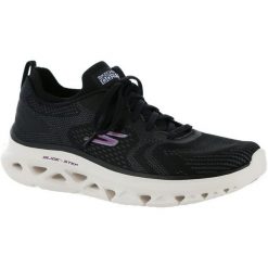 Buty do biegania Damskie Skechers. Czarne buty do biegania Skechers, bez wzorów, bez zapięcia, do biegania. Za 283.99 zł.