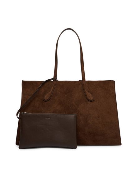 HUGO Torebka Cymbeline S 50573274 Brązowy. Brązowe shopper bag Hugo, bez wzorów, bez dodatków. Za 899.99 zł.