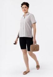 Szorty jeansowe, Slim Fit, E-NEDA. Czarne szorty Volcano, bez wzorów, z bawełny, klasyczne. Za 149.99 zł.