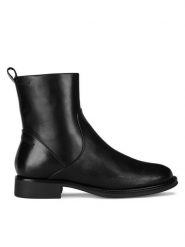 Lasocki Botki ARC-DERBY-12 Czarny. Czarne botki Lasocki, bez wzorów, bez obcasa, na płaskiej podeszwie, bez zapięcia. Za 181.99 zł.