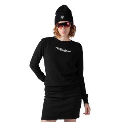 Sweter damski Rossignol Signature Rossignol Knit. Czarne swetry Rossignol, bez wzorów, sportowe, bez ramiączek. Za 739.99 zł.