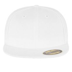 Czapka Z Daszkiem Premium 210. Białe czapki z daszkiem FLEXFIT, bez wzorów. Za 88.99 zł.