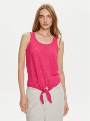 JDY Top Carla 15261741 Różowy Regular Fit. Czerwone topy JDY, l, bez wzorów, z syntetyku, bez kołnierzyka, bez ramiączek. Za 39.99 zł.