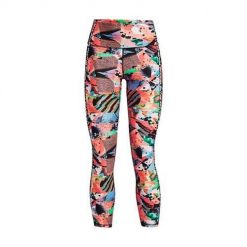 Spodnie treningowe damskie Under Armour HG Armour PF Aop. Czerwone spodnie dresowe Under Armour, bez wzorów, z materiału. Za 312.00 zł.