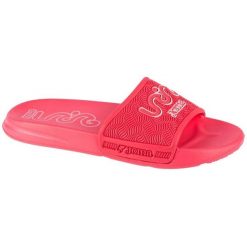 Klapki Joma S.Land 2410 W SLALS2410 różowe. Czerwone klapki bez wzorów, z gumy, sportowe, bez obcasa, bez zapięcia. Za 116.20 zł.