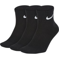 Lekkie Skarpety Do Kostki Unisex Dla Dorosłych (zestaw 3 Sztuk). Brązowe skarpetki Nike, bez wzorów. Za 91.99 zł.