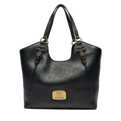 Torebka LOVE MOSCHINO. Czarne torebki klasyczne Love Moschino, bez wzorów, klasyczne, bez dodatków. Za 1,199.00 zł.