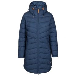 Damska długa kurtka Trespass Turka. Niebieskie kurtki Trespass, xs, bez wzorów, z materiału, eleganckie, bez kaptura. Za 359.00 zł.