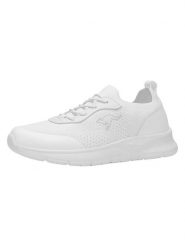 Kangaroos Buty sportowe "K-NJ Nuray" w kolorze białym rozmiar: 42. Białe buty treningowe KangaROOS, bez wzorów, bez zapięcia, outdoorowe. Za 105.38 zł.