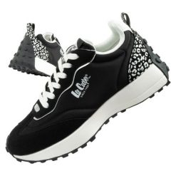 Buty Lee Cooper LCW-25-03-3350L czarne. Czarne buty treningowe bez wzorów, z materiału, bez zapięcia. Za 309.55 zł.