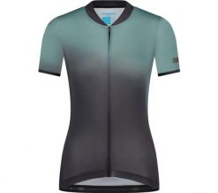 Damska koszulka z krótkim rękawem EVOLVE Avventura, zielony. Zielone t-shirty sportowe Shimano, s, bez wzorów, z elastanu, bez ramiączek, rowerowe. Za 488.90 zł.