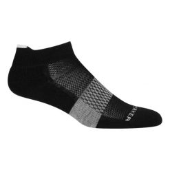 Skarpety Sportowe Damskie Icebreaker Multisport Light Micro. Czarne skarpetki sportowe Icebreaker, bez wzorów, z wełny, trekkingowe. Za 85.99 zł.