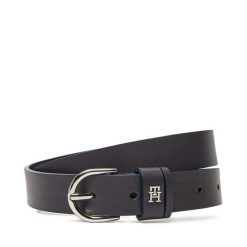 Pasek Damski Tommy Hilfiger. Niebieskie paski Tommy Hilfiger, bez wzorów. Za 219.99 zł.