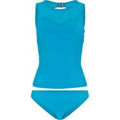 Tankini (2 części) bonprix niebieskozielony. Bikini marki bonprix. Za 89.99 zł.
