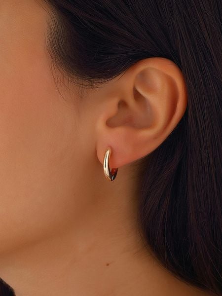 Luja Bijoux Kolczyki-kreole rozmiar: onesize. Żółte kolczyki Luja Bijoux, z mosiądzu. Za 39.40 zł.