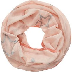 Szal koło z połyskującym nadrukiem bonprix stary jasnoróżowy. Szaliki i kominy marki B'TWIN. Za 34.99 zł.