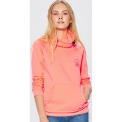 Bluza typu kangurka - Pomarańczowy. Bluzy marki Cropp. W wyprzedaży za 49.99 zł.