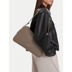 Torebka Nine West. Szare torebki klasyczne Nine West, bez wzorów, klasyczne, bez dodatków. Za 249.99 zł.