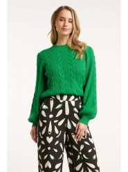 Smashed Lemon Sweter w kolorze zielonym rozmiar: XL. Zielone swetry Smashed Lemon, xl, bez wzorów, bez ramiączek. Za 126.99 zł.