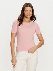 Guess T-Shirt V5RI04 KCLH0 Różowy Regular Fit. Czerwone t-shirty Guess, xs, z aplikacjami, z syntetyku, bez kołnierzyka, bez ramiączek. Za 129.99 zł.