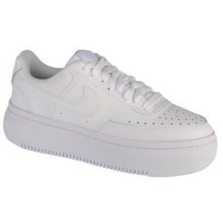 Buty Nike Court Vision Alta Ltr DM0113-100 białe. Białe buty treningowe bez wzorów, z gumy, bez zapięcia, nike court. Za 569.62 zł.
