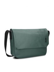 Zwei Torebka w kolorze zielonym - 39 x 28 x 14 cm rozmiar: onesize. Zielone torby na laptopa Zwei, bez wzorów, z materiału, na ramię. Za 214.19 zł.