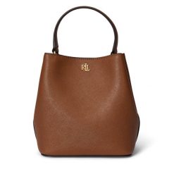 Torebka LAUREN RALPH LAUREN. Brązowe torebki klasyczne Lauren Ralph Lauren, bez wzorów, klasyczne, bez dodatków. Za 1,199.00 zł.
