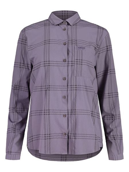 Maloja Koszula "LiebenerspitzeM." w kolorze fioletowym rozmiar: M. Różowe koszule Maloja, m, bez wzorów, z materiału, bez kołnierzyka, bez ramiączek. Za 268.55 zł.