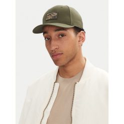 Czapka z daszkiem Alpha Industries. Zielone czapki z daszkiem Alpha Industries, bez wzorów. Za 89.99 zł.