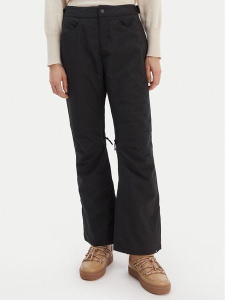Roxy Spodnie snowboardowe Backyard ERJTP03299 Czarny Tailored Fit. Czarne spodnie narciarskie Roxy, bez wzorów, z syntetyku, narciarskie. Za 649.99 zł.