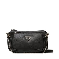 Torebka Guess. Czarne listonoszki Guess, z aplikacjami, bez dodatków. Za 319.99 zł.