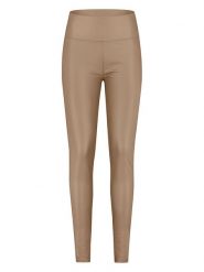 Sublevel Legginsy termiczne w kolorze beżowym rozmiar: L/XL. Brązowe legginsy Sublevel, bez wzorów, ze skóry. Za 43.99 zł.