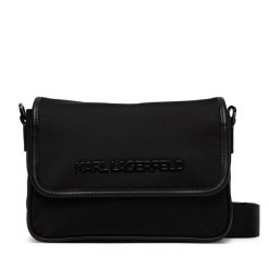 Torebka KARL LAGERFELD. Czarne listonoszki KARL LAGERFELD, bez wzorów, bez dodatków. Za 559.99 zł.
