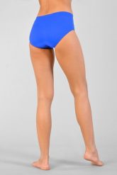 Figi do biegania Damskie Nessi Sportswear Oddychające Wysokie Ultra. Niebieskie figi NESSI SPORTSWEAR, bez wzorów, z dzianiny, z podwyższonym stanem. Za 99.00 zł.