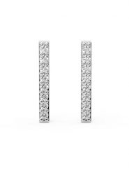 Diamant Vendôme Złote kolczyki-wkrętki z diamentami rozmiar: onesize. Szare kolczyki Diamant Vendôme, z diamentem, złote. Za 1,087.99 zł.