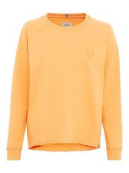Camel Active Bluza w kolorze pomarańczowym rozmiar: XS. Pomarańczowe bluzy Camel Active, xs, bez wzorów, z bawełny, bez kaptura. Za 124.11 zł.