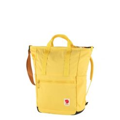 Plecak miejski Fjallraven High Coast Totepack - mellow yellow. Żółte plecaki Fjällräven, bez wzorów, bez dodatków. W wyprzedaży za 412.55 zł.