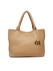 Gino Rossi Torebka TYLO-2 Beżowy. Brązowe torebki klasyczne Gino Rossi, bez wzorów, z materiału, bez dodatków. Za 299.99 zł.
