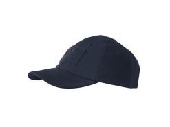 Czapka baseballowa zimowa Shark Skin. Czarne czapki z daszkiem HELIKON-TEX, z aplikacjami, z materiału. Za 81.99 zł.