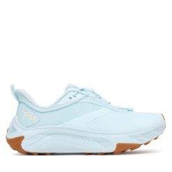 Trekkingi Hoka. Niebieskie buty trekkingowe HOKA, bez wzorów, bez zapięcia, trekkingowe. Za 699.99 zł.