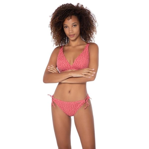 Figi do kostiumów kąpielowych dla kobiet Protest Mixhebe. Czerwone figi Protest, bez wzorów. Za 191.50 zł.