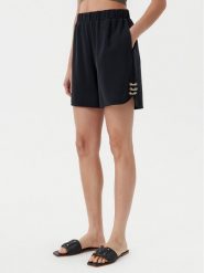 Liu Jo Szorty materiałowe TA5227 J4869 Czarny Relaxed Fit. Czarne szorty Liu Jo, bez wzorów, z materiału. Za 399.99 zł.