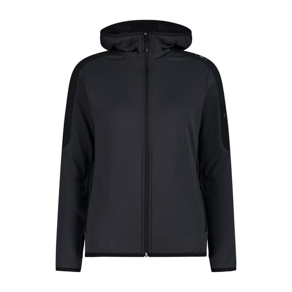 Bluza damska turystyczna CMP 34G1516. Czerwone bluzy CMP, l, bez wzorów, z materiału, z kapturem, trekkingowe. Za 344.90 zł.