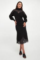 Spódnica ażurowa midi TWINSET. Spódnice Twinset Milano, xs, w ażurowe wzory, midi. Za 1,069.00 zł.
